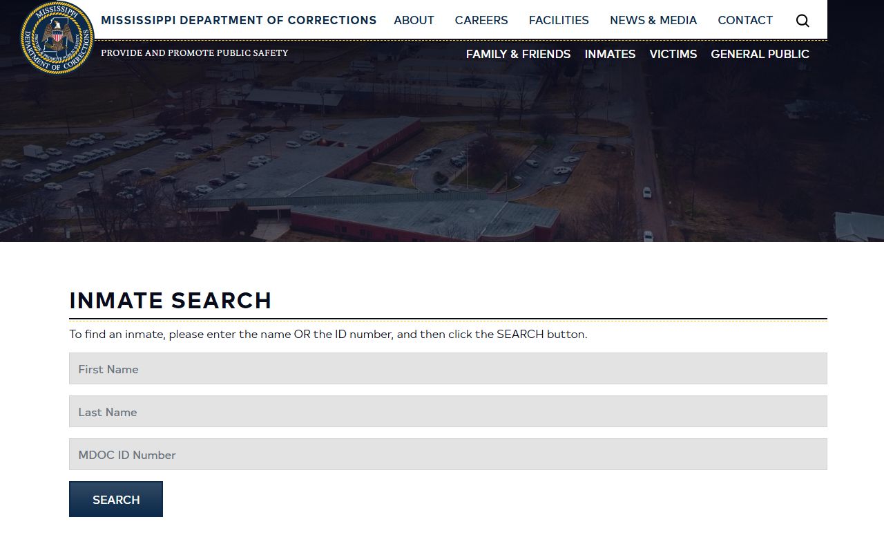 Mississippi MDOC inmate search for Walthall County state inmate records