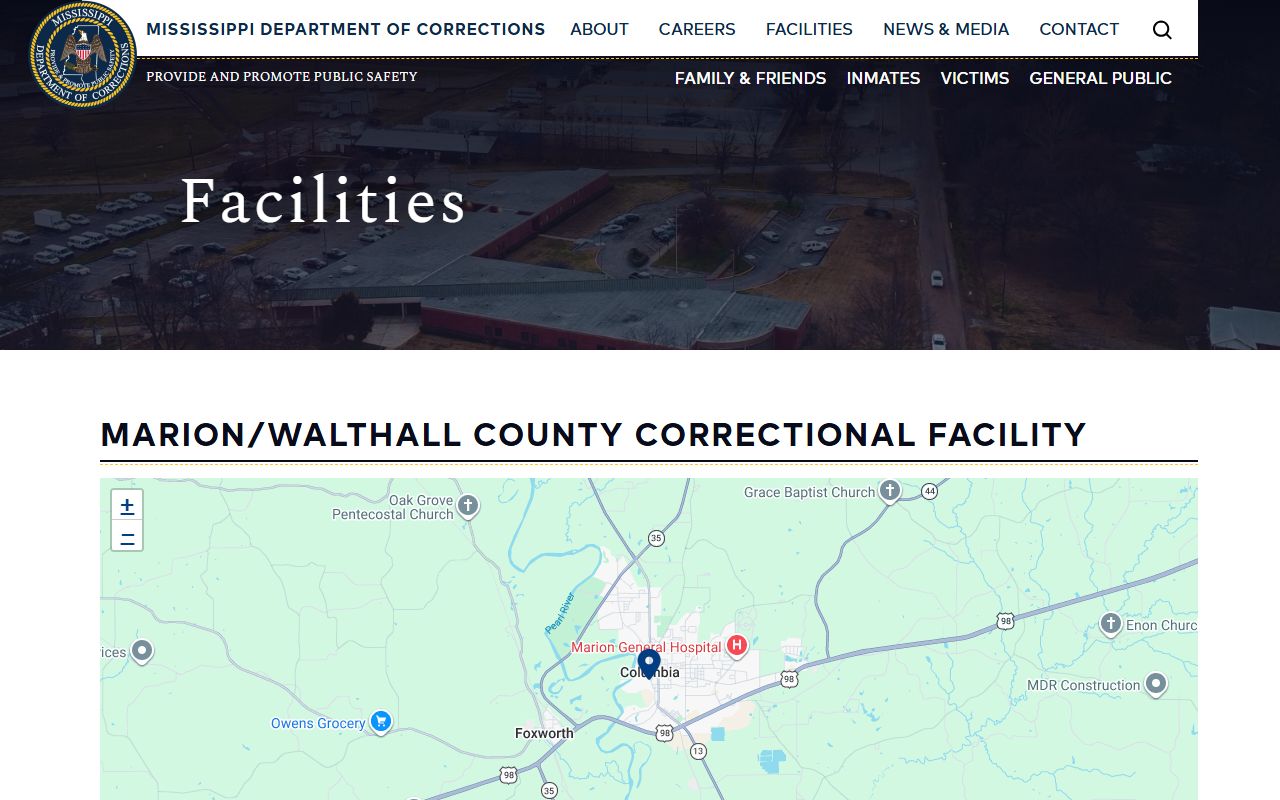 Marion/Walthall County regional facility tied to incarcerated parties in Walthall County probate records